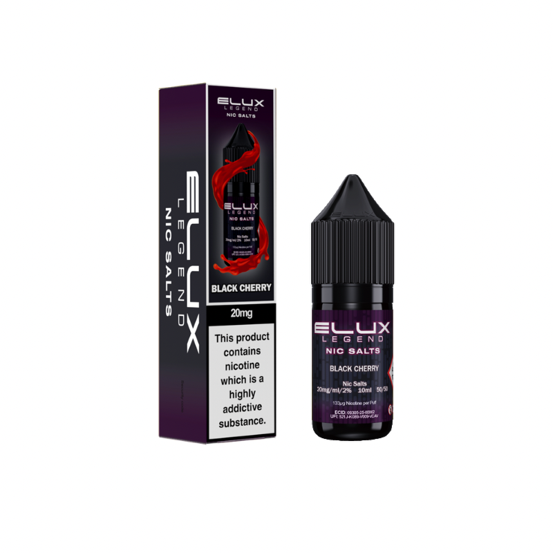 Black Cherry by Elux Legend Nic Salts