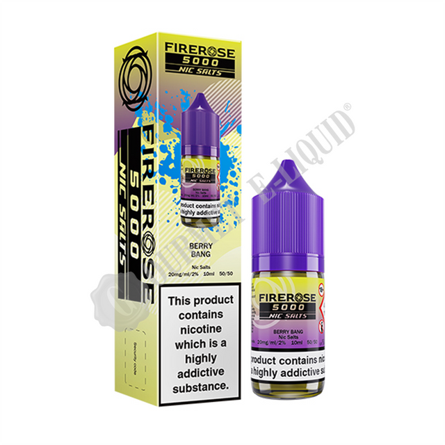 Berry Bang by Firerose 5000 Nic Salts
