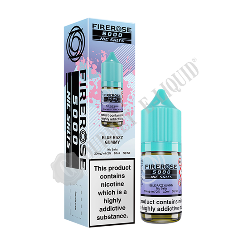 Blue Razz Gummy by Firerose 5000 Nic Salts