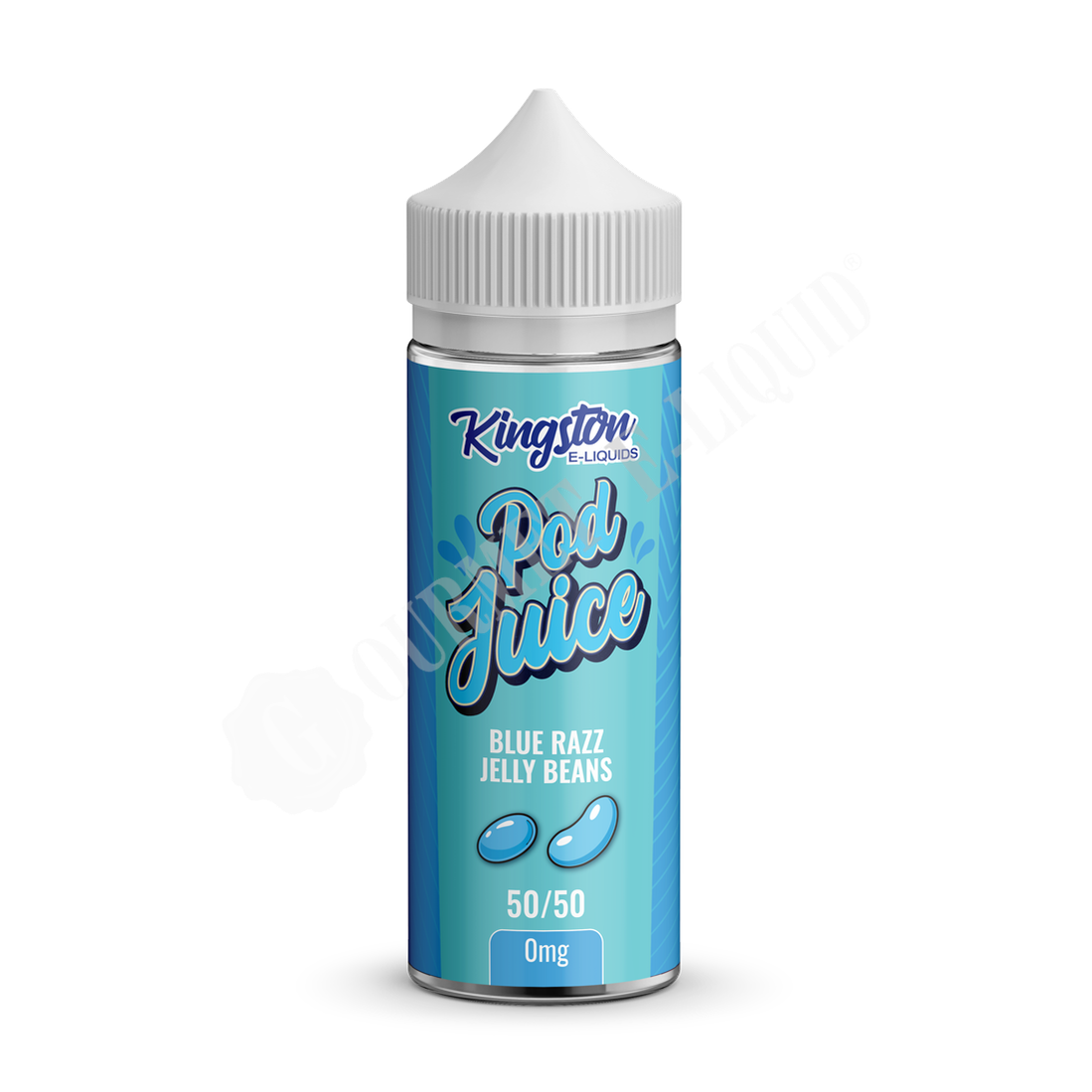 Blue Razz Jelly Beans by Kingston Pod Juice E-Liquids