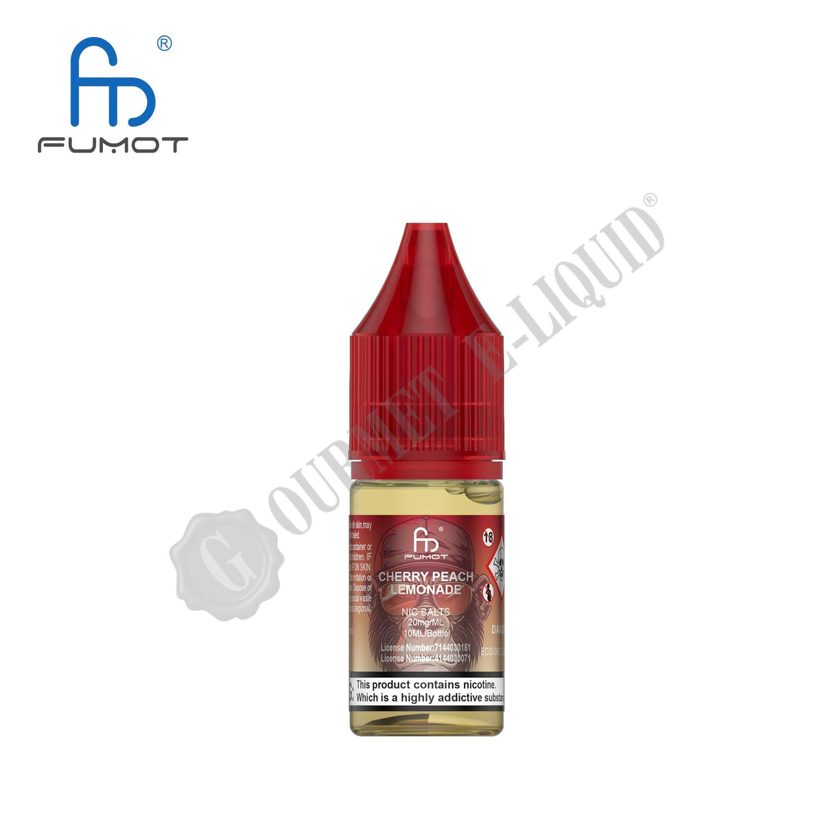 Cherry Peach Lemonade by RandM Tornado 7000 Nic Salts