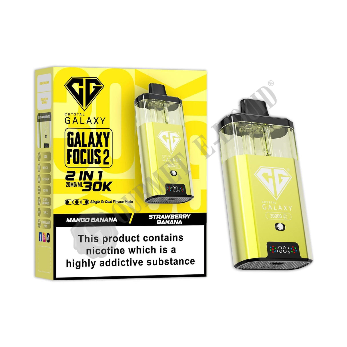 Crystal Galaxy Focus 2 30K Pre-Filled Pod Vape Kit