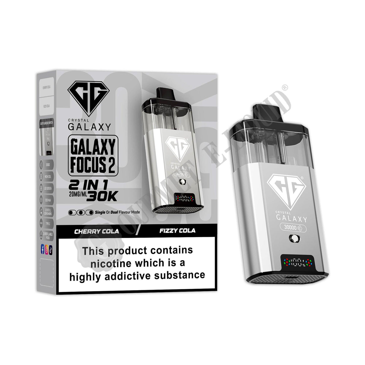 Crystal Galaxy Focus 2 30K Pre-Filled Pod Vape Kit