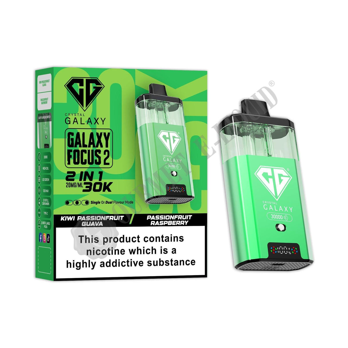 Crystal Galaxy Focus 2 30K Pre-Filled Pod Vape Kit