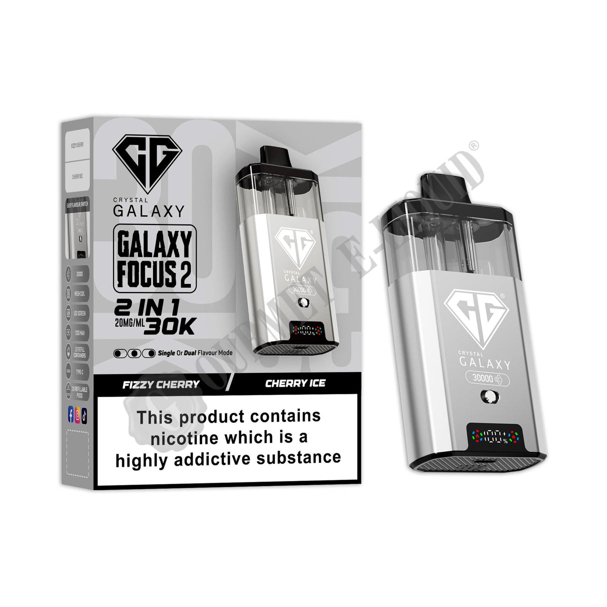 Crystal Galaxy Focus 2 30K Pre-Filled Pod Vape Kit