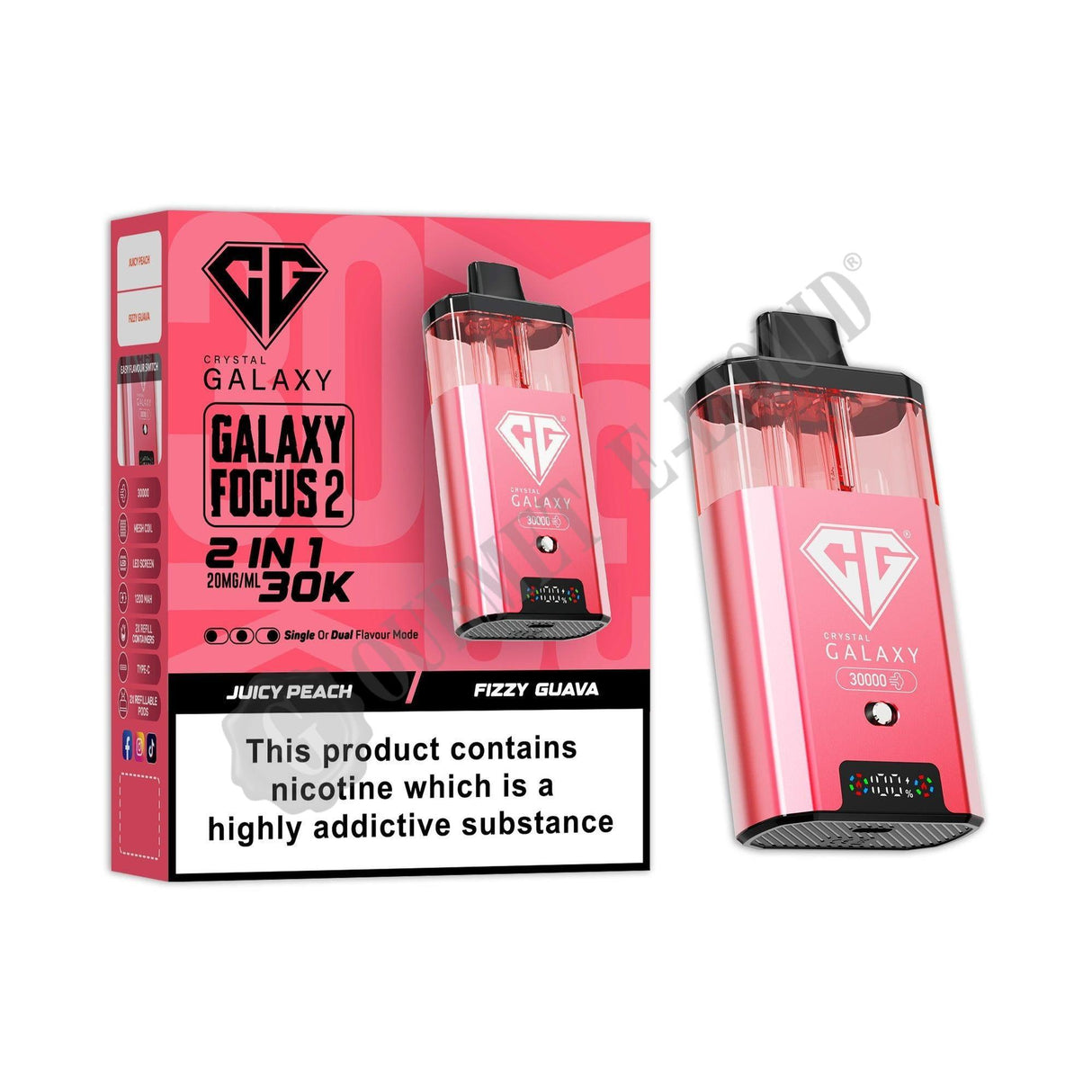 Crystal Galaxy Focus 2 30K Pre-Filled Pod Vape Kit