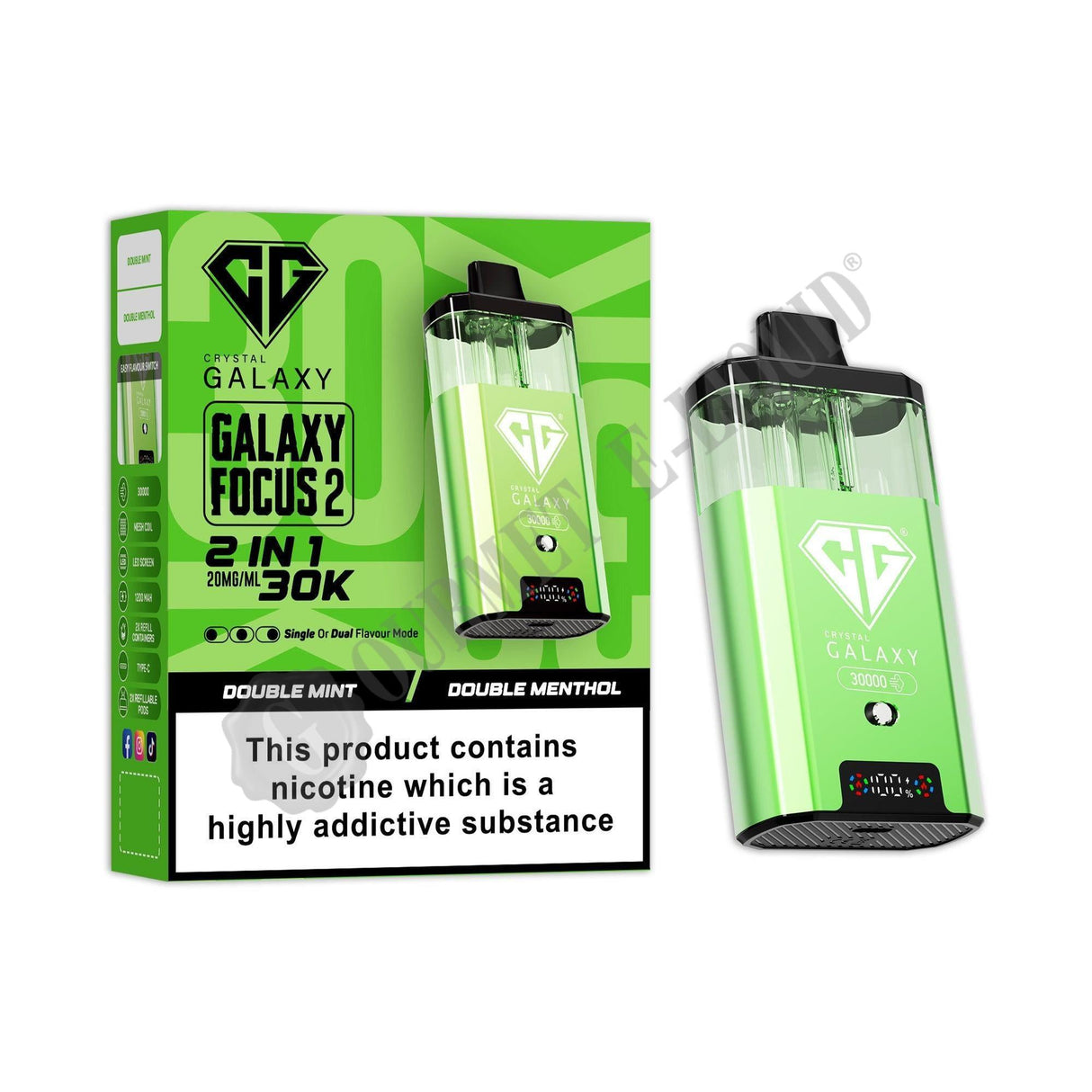 Crystal Galaxy Focus 2 30K Pre-Filled Pod Vape Kit