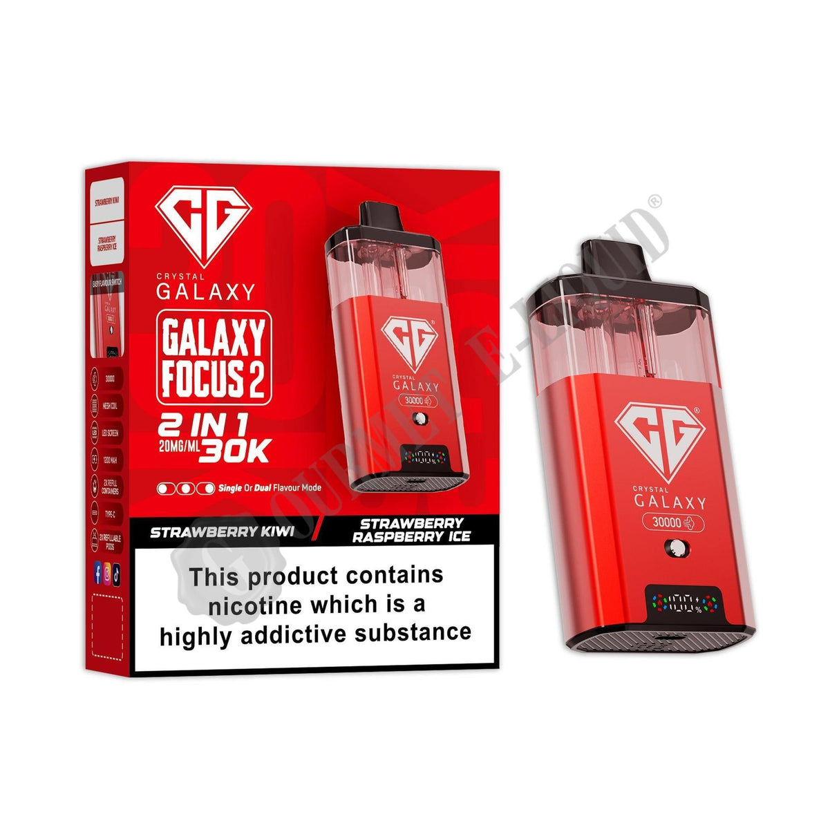 Crystal Galaxy Focus 2 30K Pre-Filled Pod Vape Kit