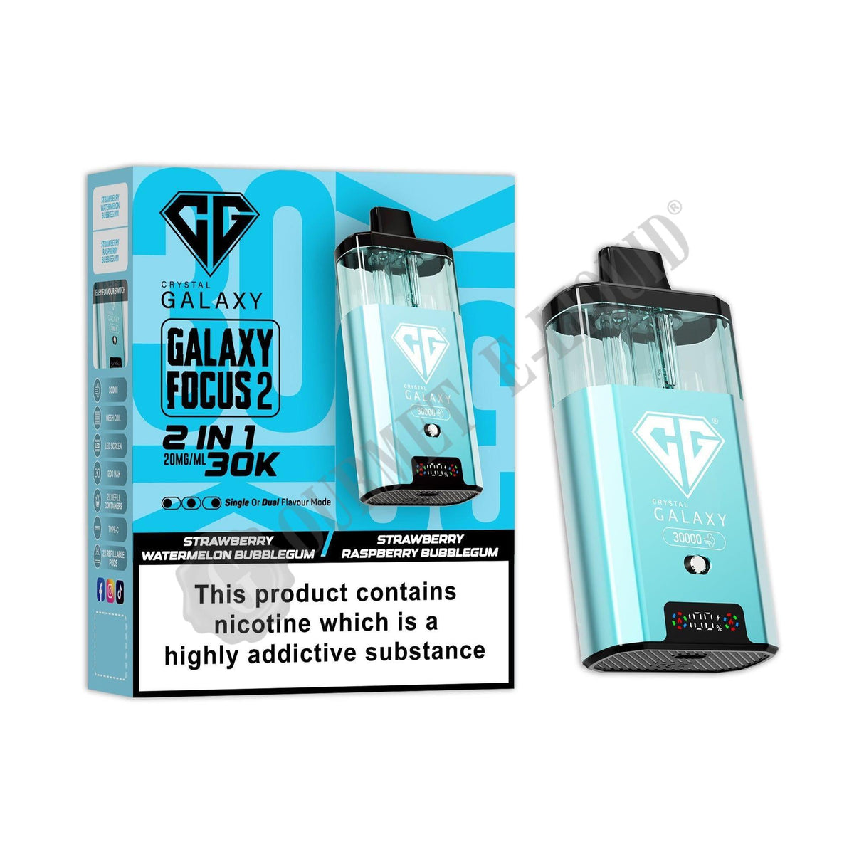Crystal Galaxy Focus 2 30K Pre-Filled Pod Vape Kit