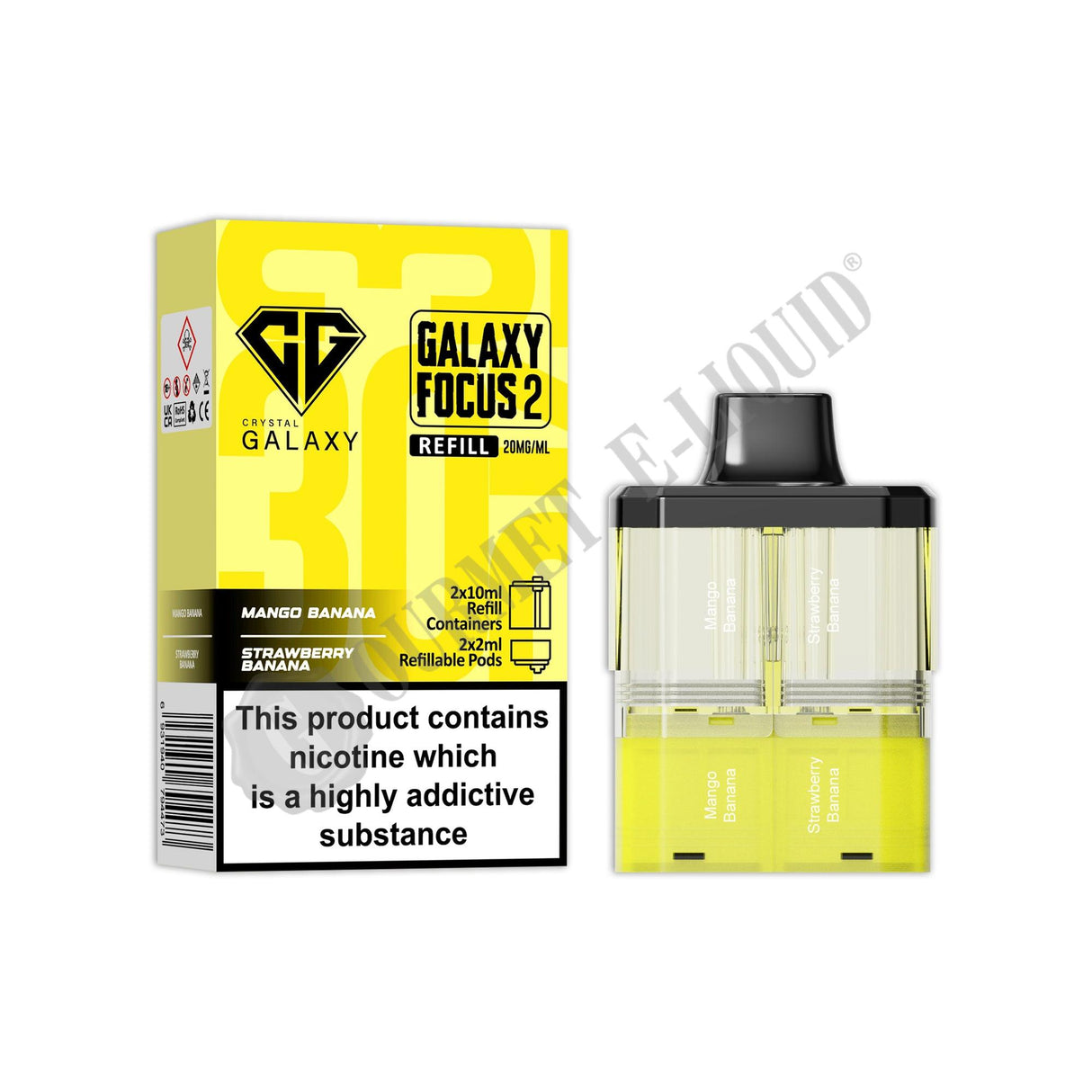 Crystal Galaxy Focus 2 30K Refill Pack