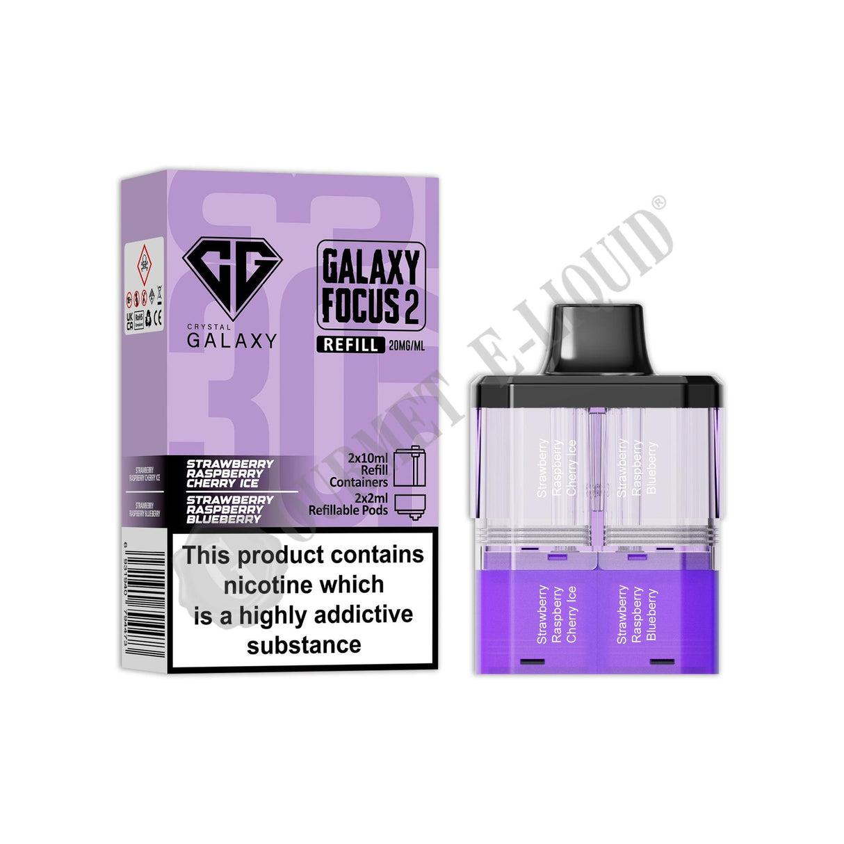Crystal Galaxy Focus 2 30K Refill Pack