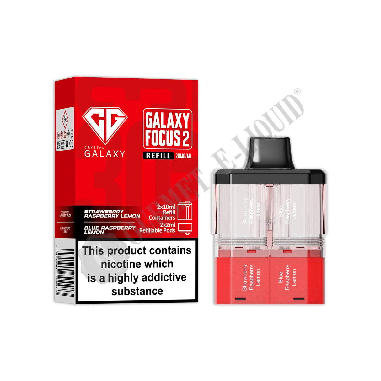 Crystal Galaxy Focus 2 30K Refill Pack
