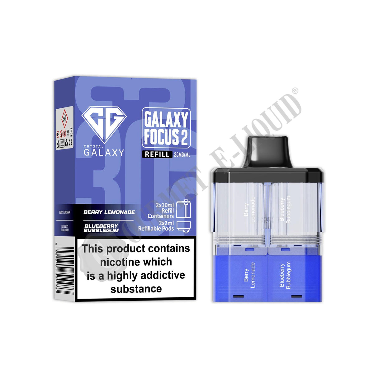 Crystal Galaxy Focus 2 30K Refill Pack