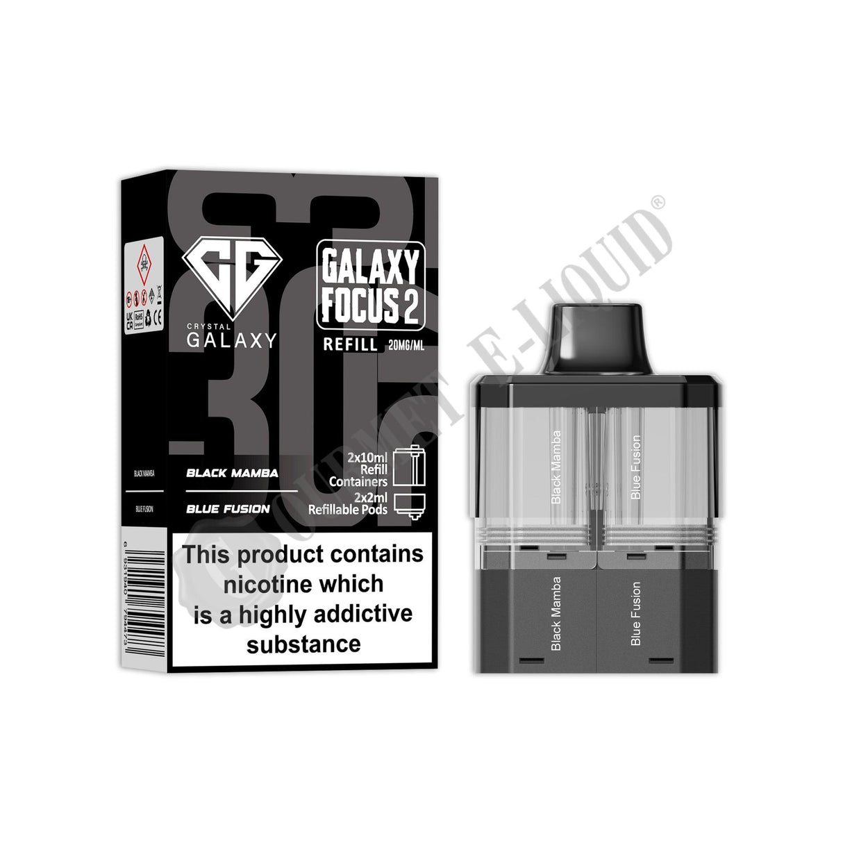 Crystal Galaxy Focus 2 30K Refill Pack