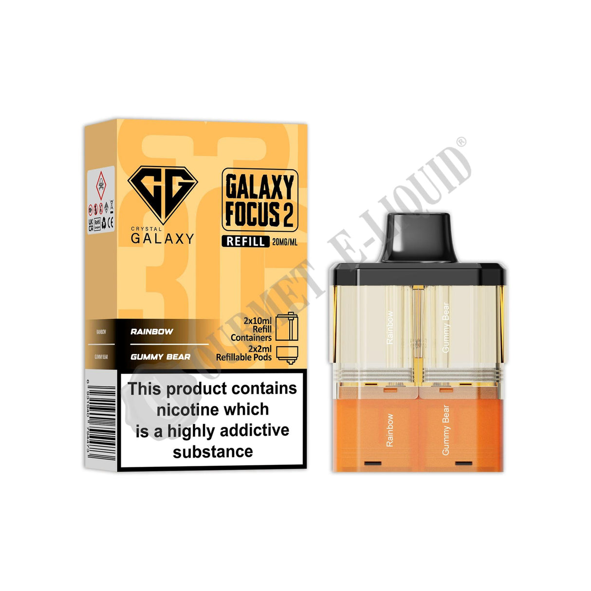 Crystal Galaxy Focus 2 30K Refill Pack