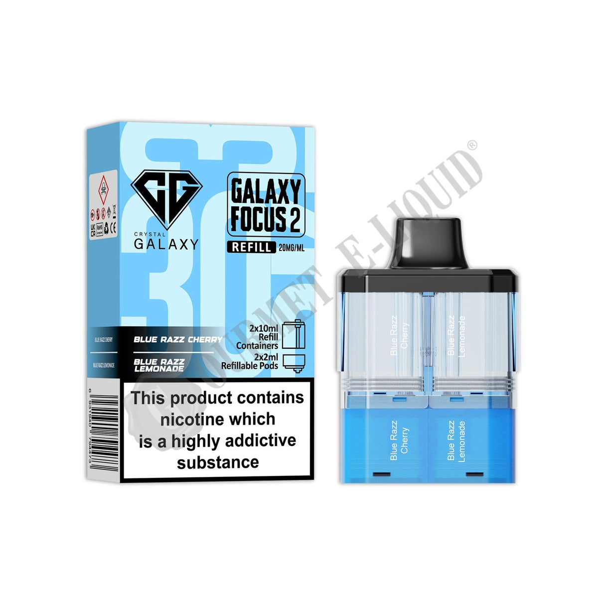 Crystal Galaxy Focus 2 30K Refill Pack