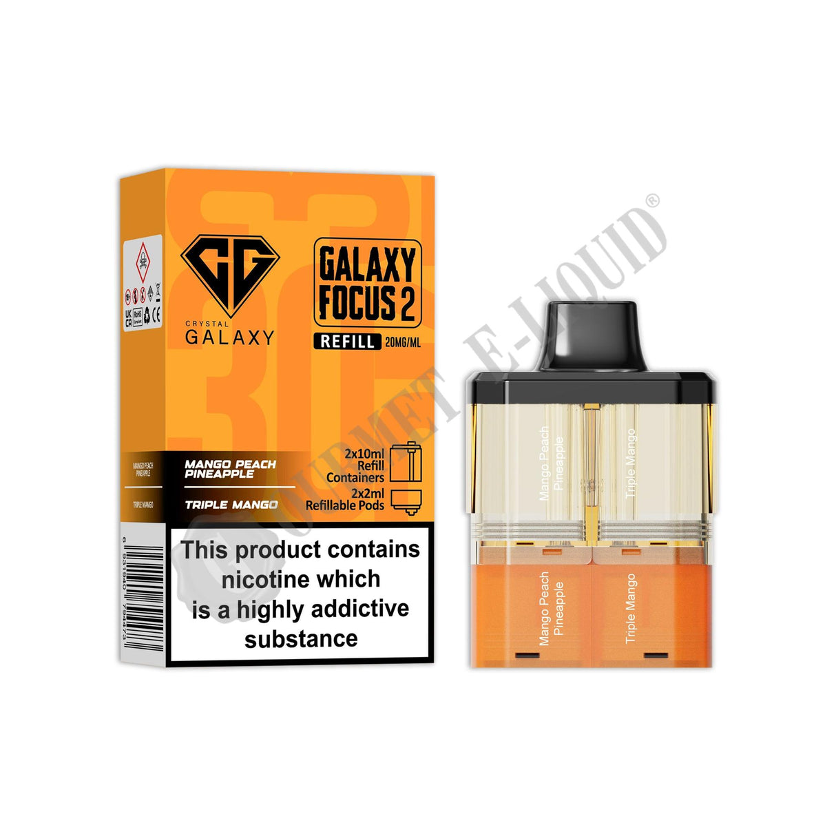 Crystal Galaxy Focus 2 30K Refill Pack