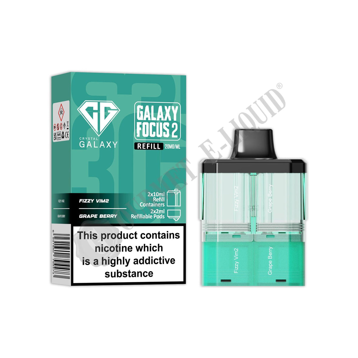 Crystal Galaxy Focus 2 30K Refill Pack