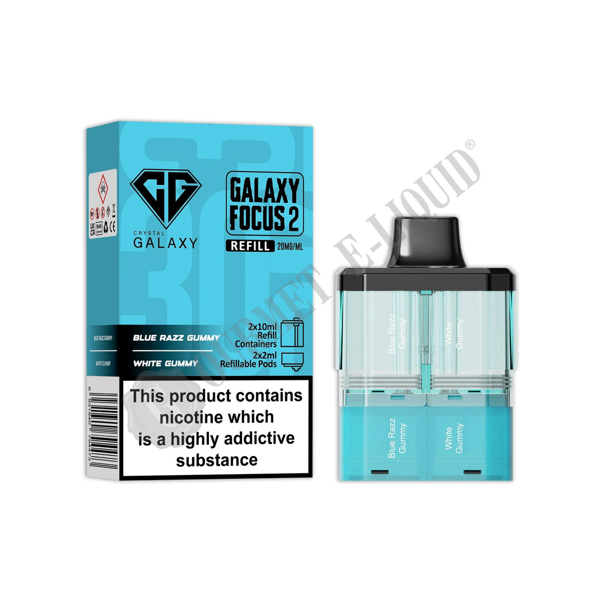 Crystal Galaxy Focus 2 30K Refill Pack