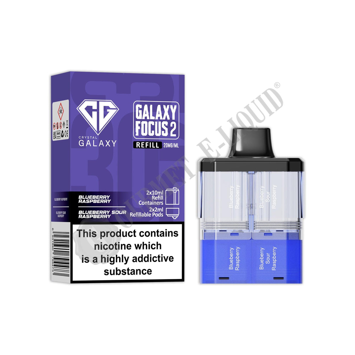 Crystal Galaxy Focus 2 30K Refill Pack