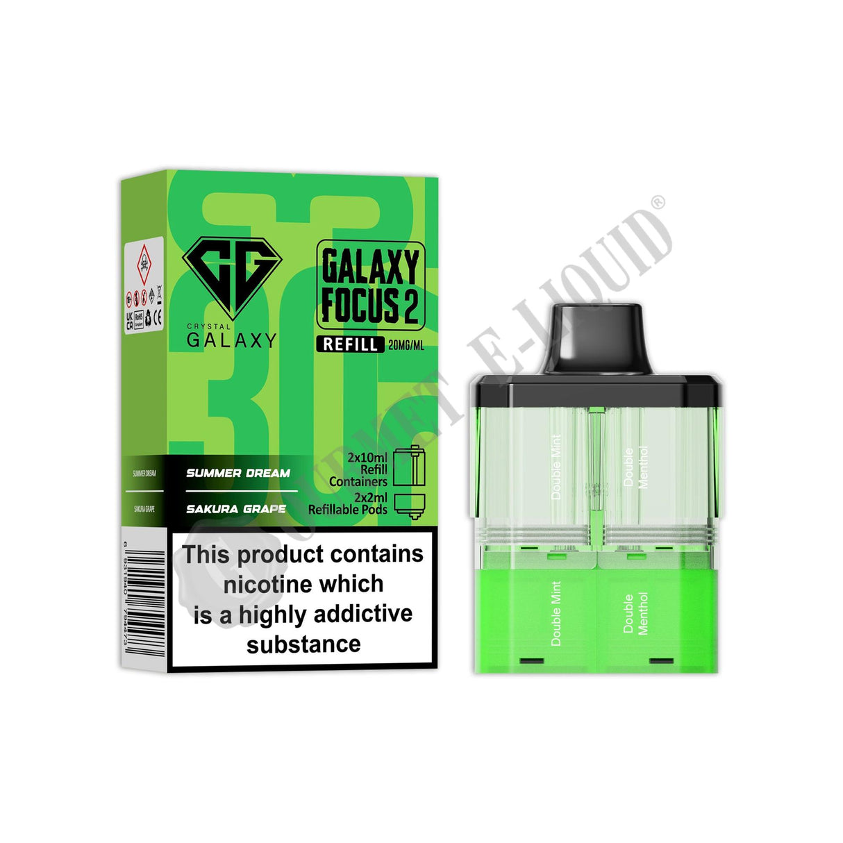 Crystal Galaxy Focus 2 30K Refill Pack