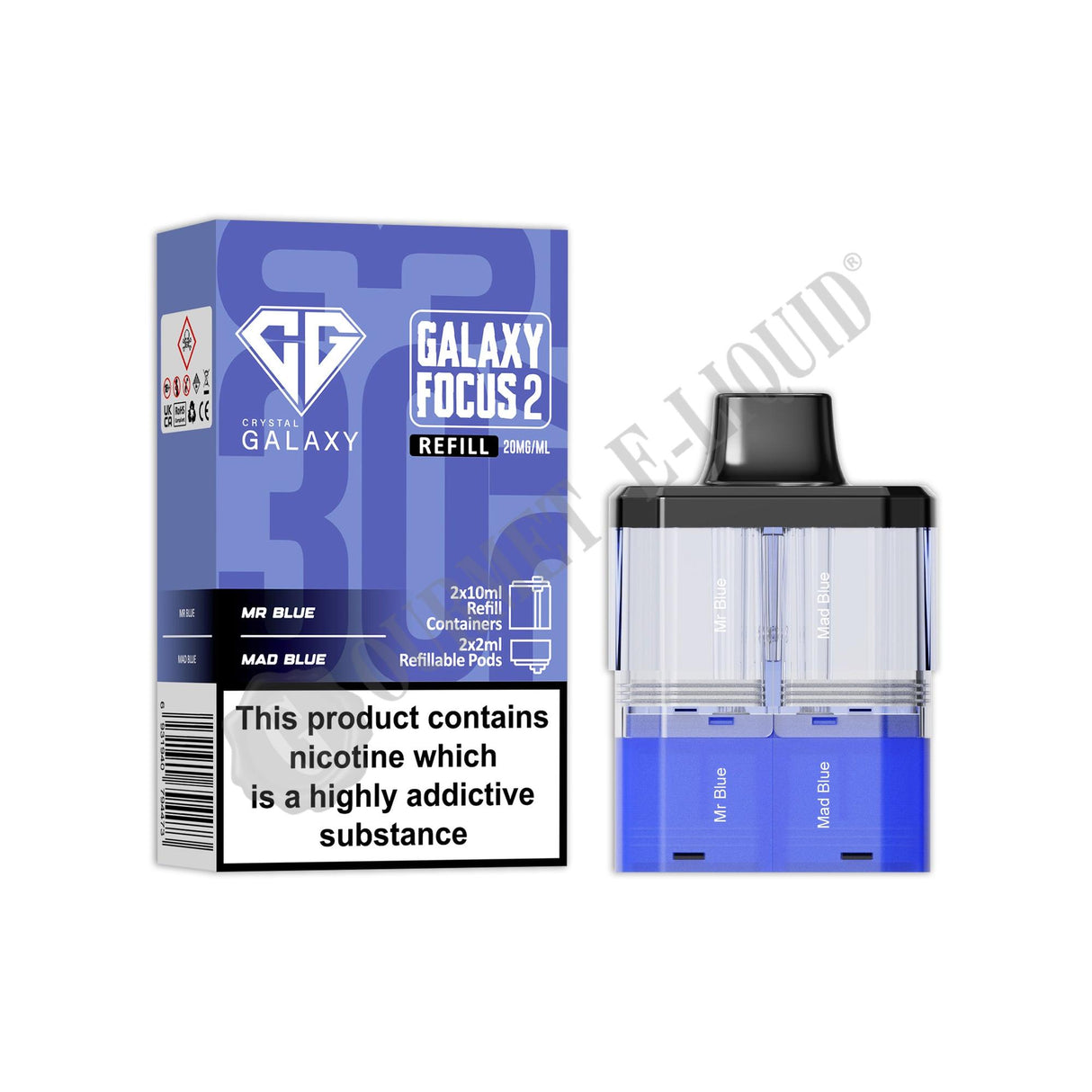 Crystal Galaxy Focus 2 30K Refill Pack