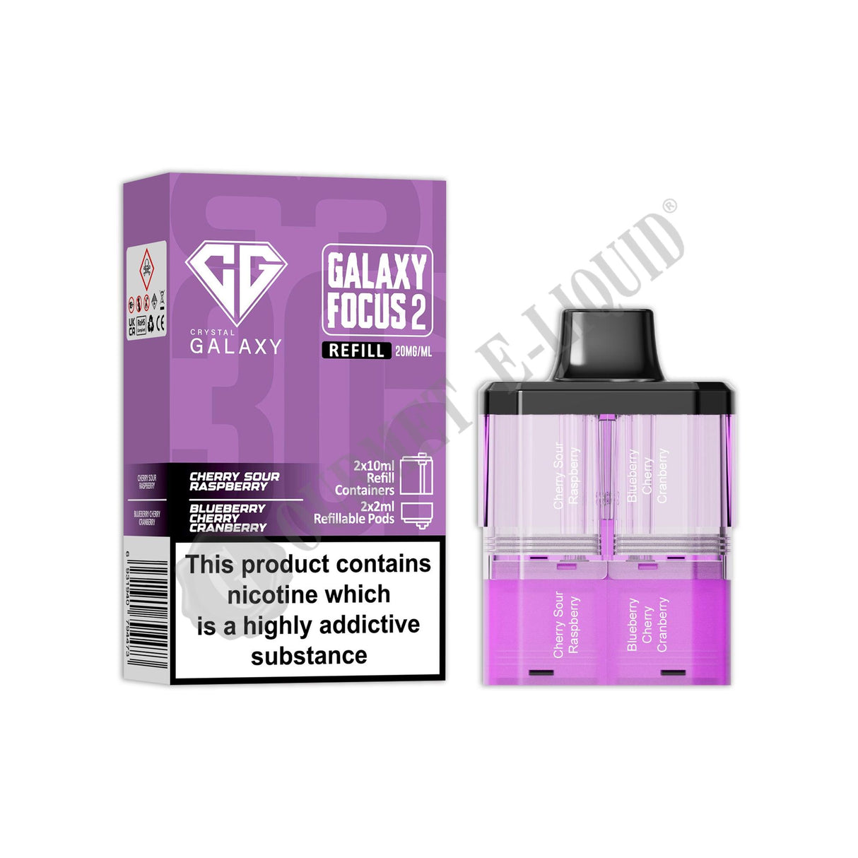 Crystal Galaxy Focus 2 30K Refill Pack