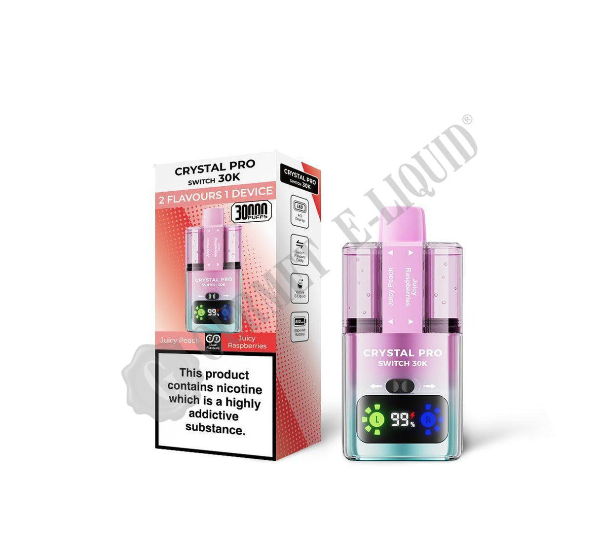 Crystal Pro Switch 30K Pre-Filled Pod Vape