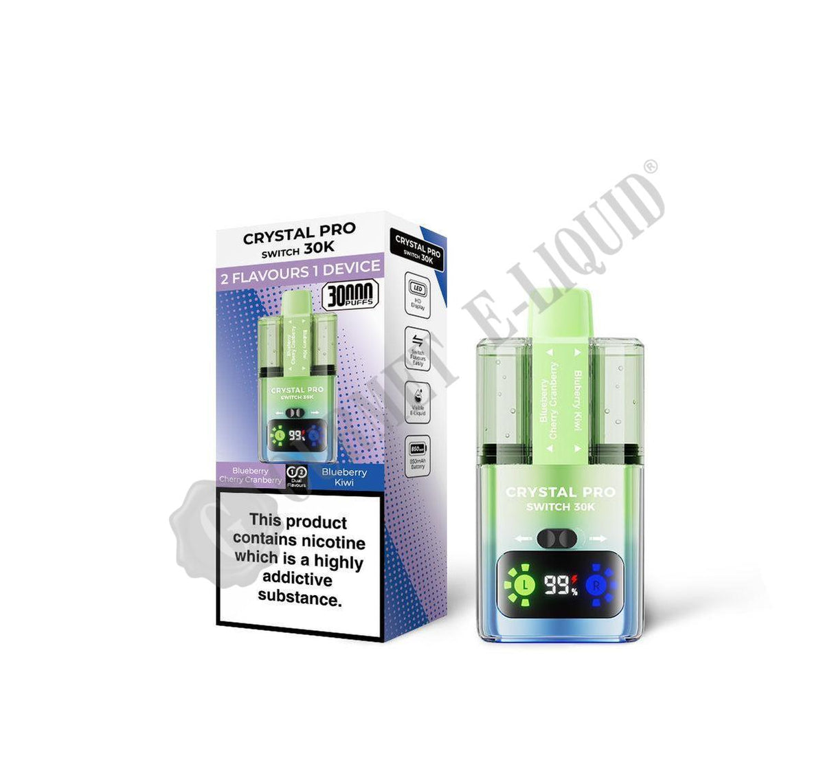 Crystal Pro Switch 30K Pre-Filled Pod Vape