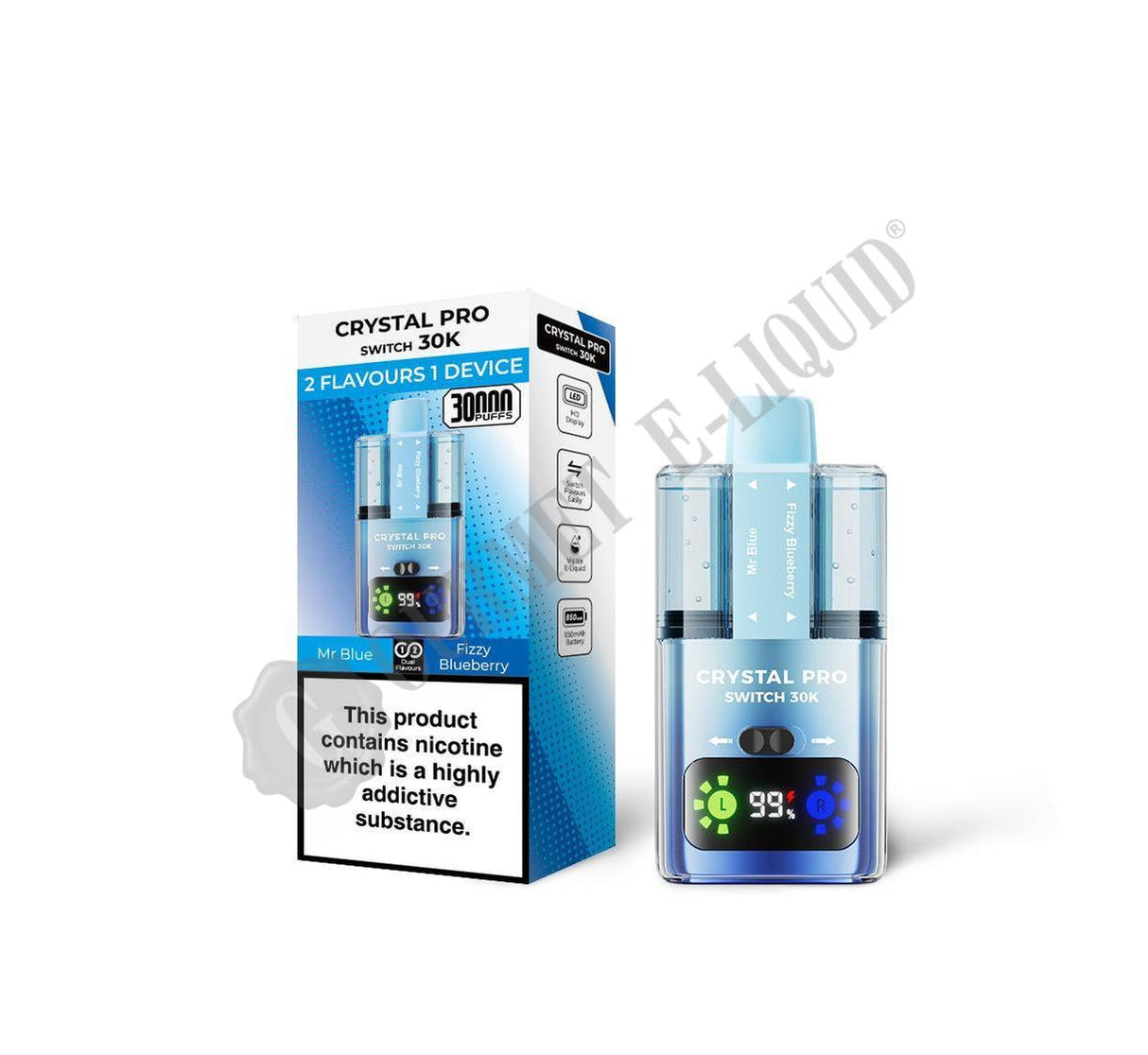 Crystal Pro Switch 30K Pre-Filled Pod Vape