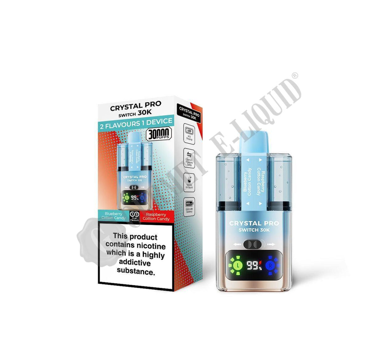 Crystal Pro Switch 30K Pre-Filled Pod Vape