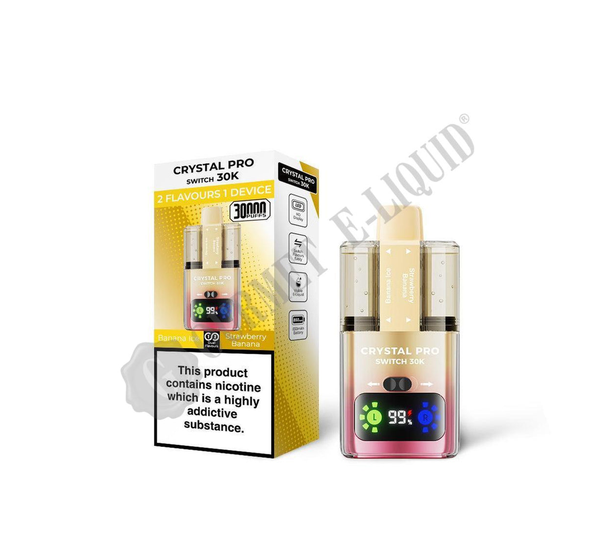 Crystal Pro Switch 30K Pre-Filled Pod Vape