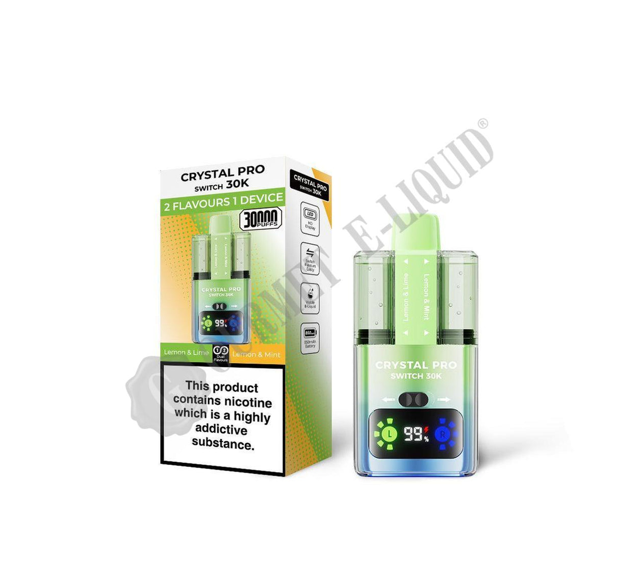 Crystal Pro Switch 30K Pre-Filled Pod Vape