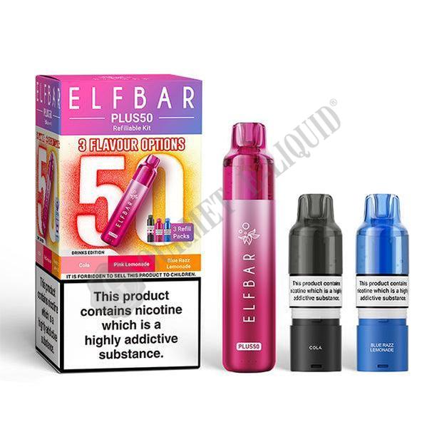 Elf Bar Plus 50 Pre-filled Pod Kit