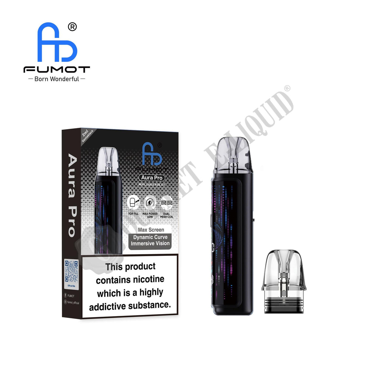 FUMOT Aura Pro Refillable Pod Kit