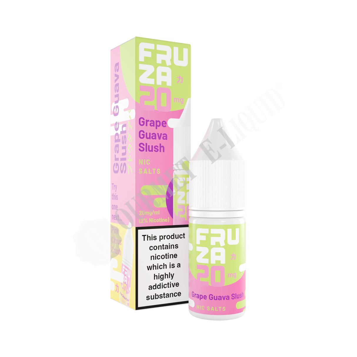 Grape Guava Slush by FRUZA Nic Salts
