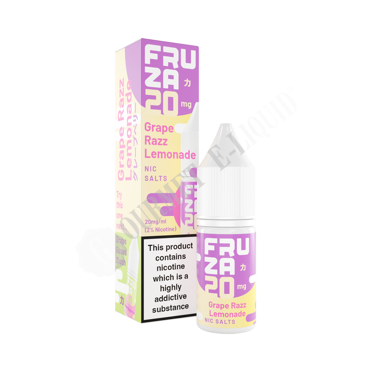 Grape Razz Lemonade by FRUZA Nic Salts