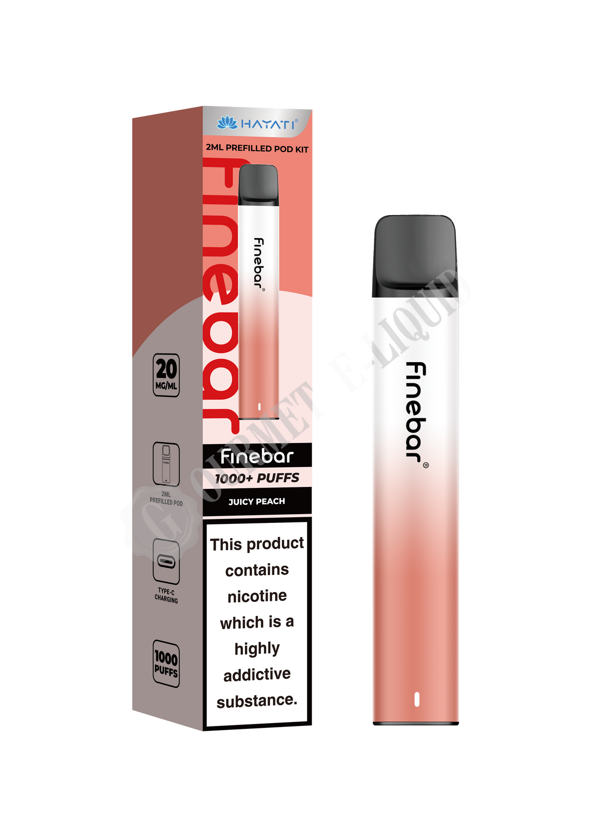 Hayati Finebar Pre-Filled Pod Kit