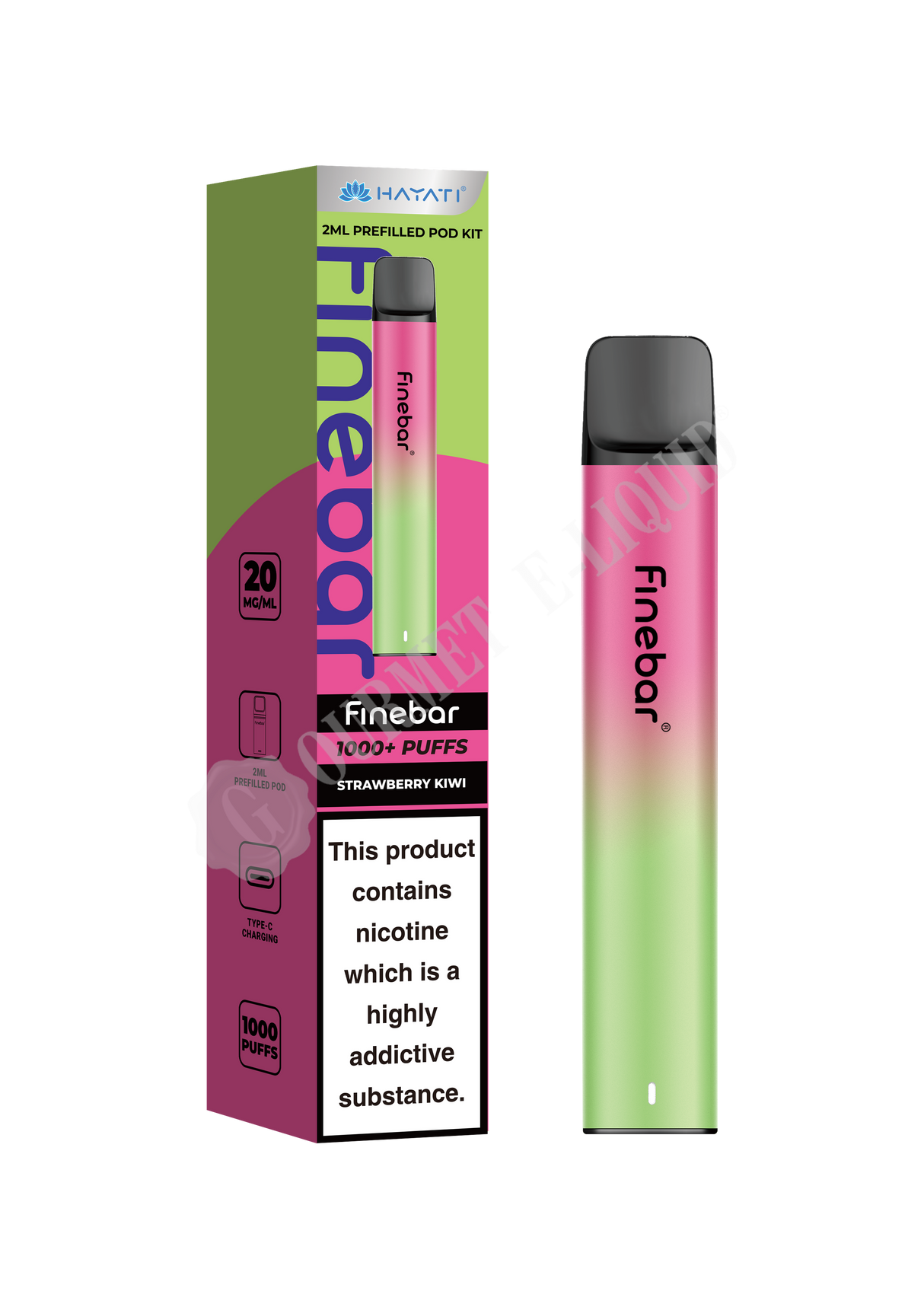 Hayati Finebar Pre-Filled Pod Kit