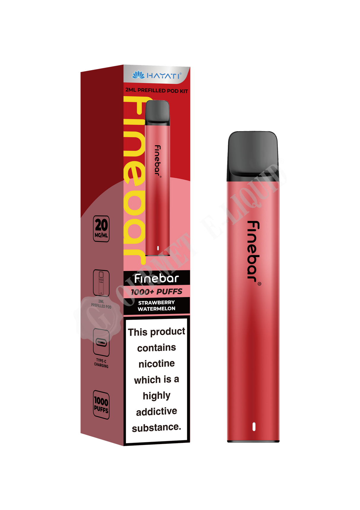 Hayati Finebar Pre-Filled Pod Kit