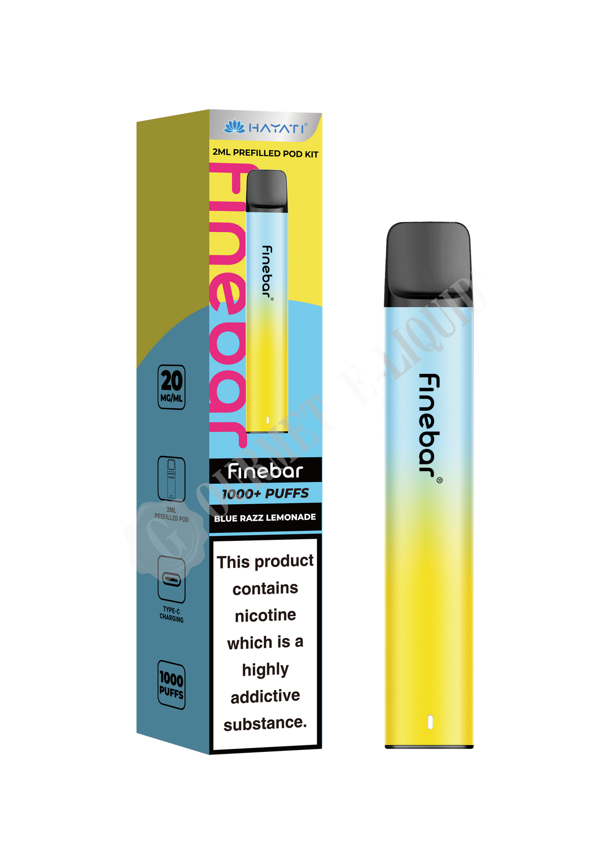 Hayati Finebar Pre-Filled Pod Kit