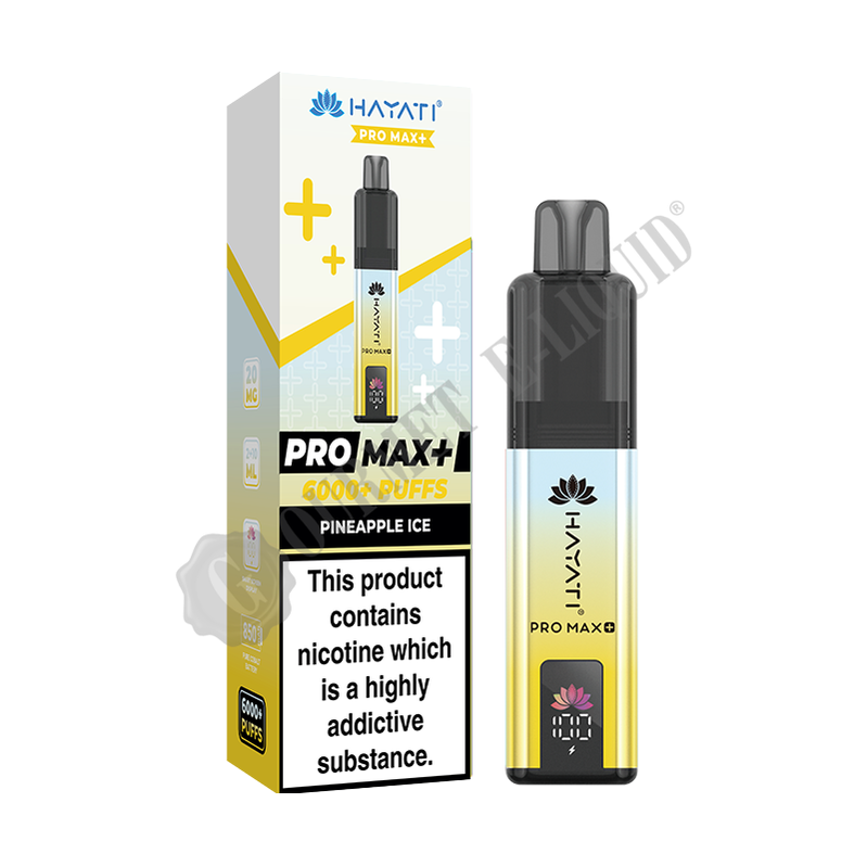 Hayati Pro Max + 6K Pre-Filled Pod Vape Kit