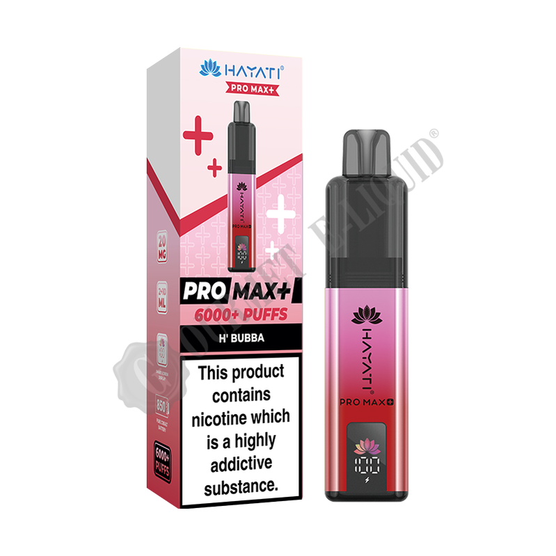 Hayati Pro Max + 6K Pre-Filled Pod Vape Kit