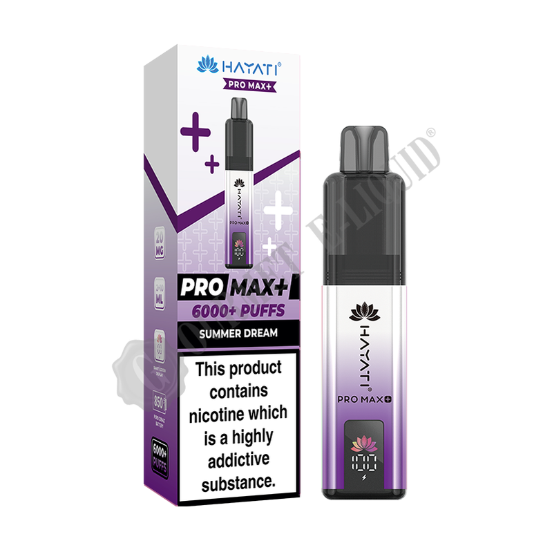 Hayati Pro Max + 6K Pre-Filled Pod Vape Kit