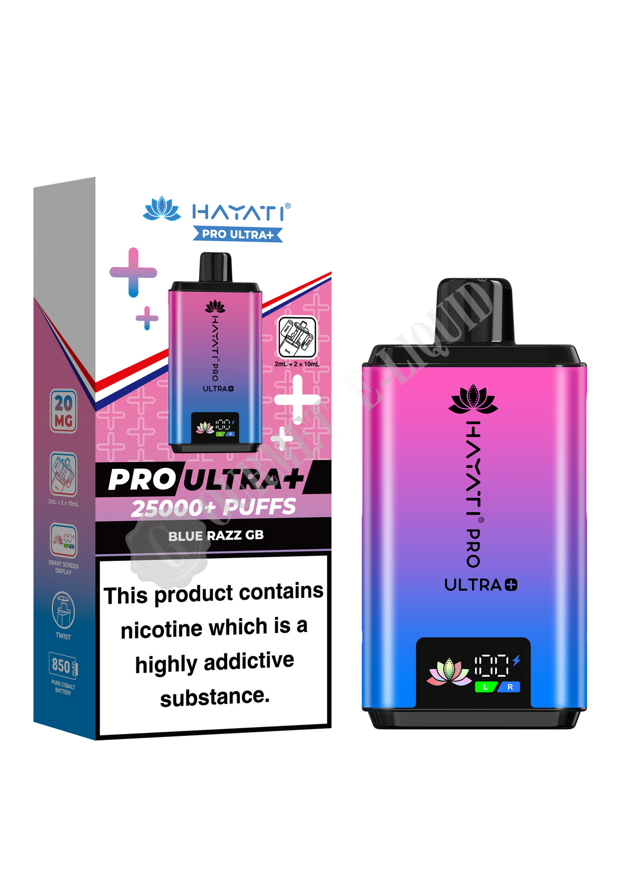 Hayati Pro Ultra Plus 25K Pre-Filled Pod Vape Kit