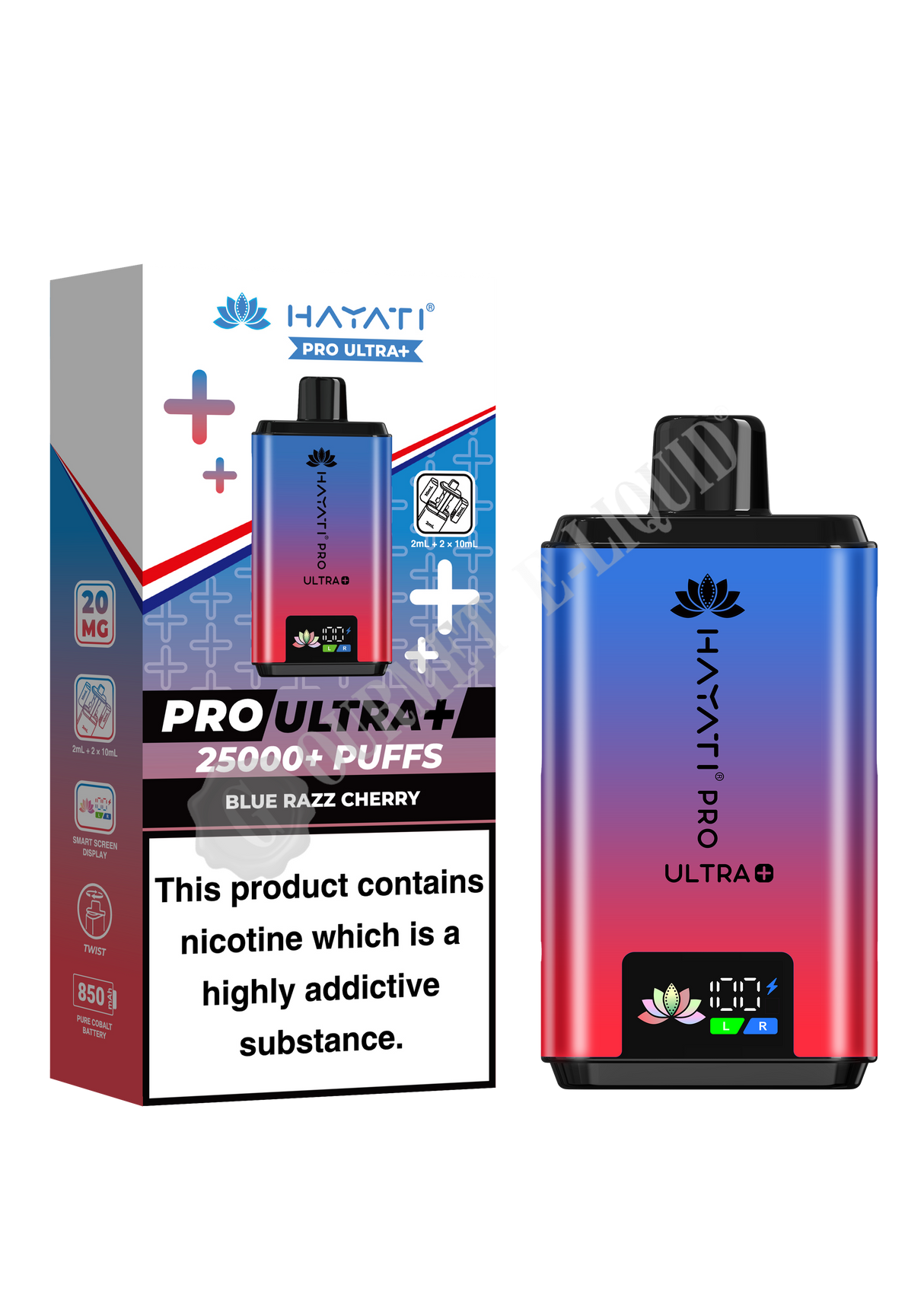 Hayati Pro Ultra Plus 25K Pre-Filled Pod Vape Kit
