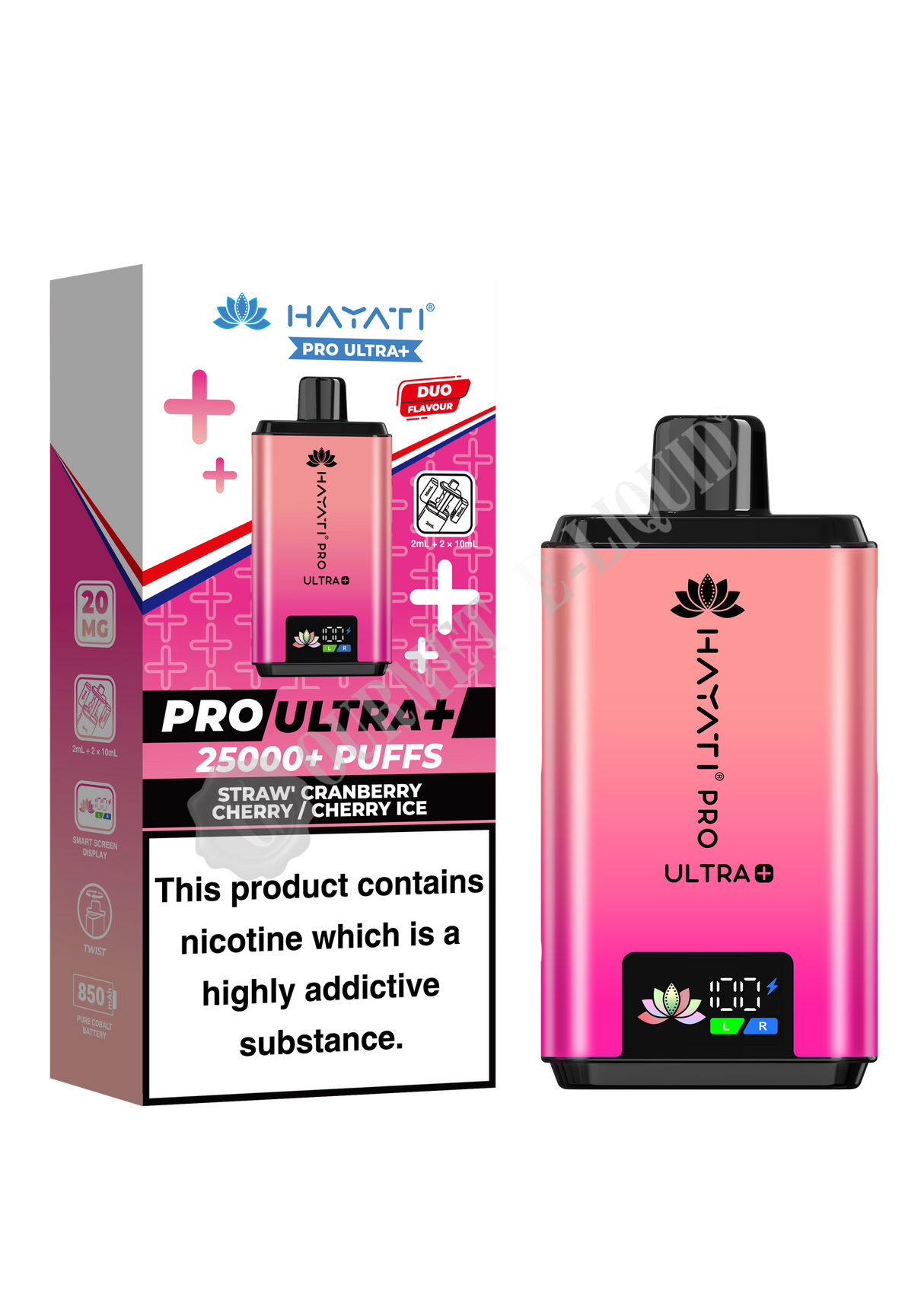 Hayati Pro Ultra Plus 25K Pre-Filled Pod Vape Kit