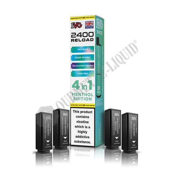 IVG 2400 Reload 4-in-1 Flavour Pre-filled Pods