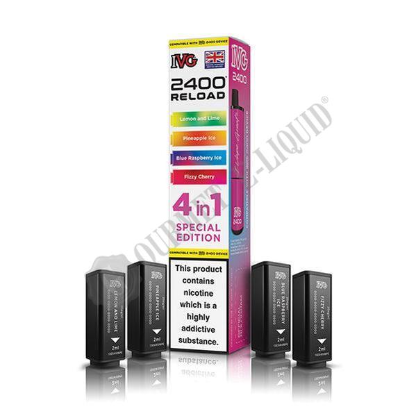 IVG 2400 Reload 4-in-1 Flavour Pre-filled Pods