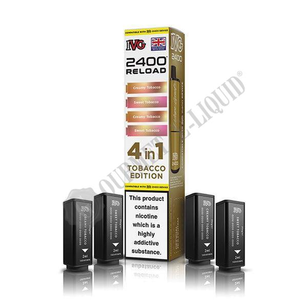 IVG 2400 Reload 4-in-1 Flavour Pre-filled Pods